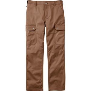 Duluth Trading 40 Grit Flex Twill Cargo Work Pants Mens 28x30 Brown NEW